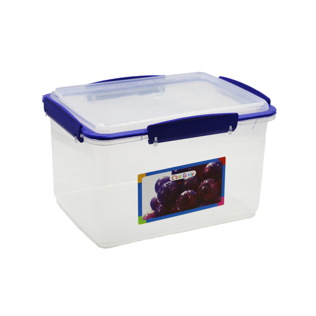 Formosa Container 4L Rectangle Clip & Lock 12014 – MoosasMegaStore