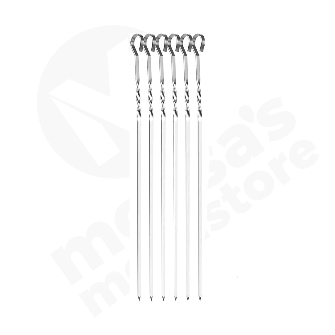 Barbeque  Skewer 6Pc 40Cm Twisted Xinwan