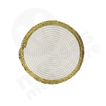 Place Mat 30Cm Woven Assorted
