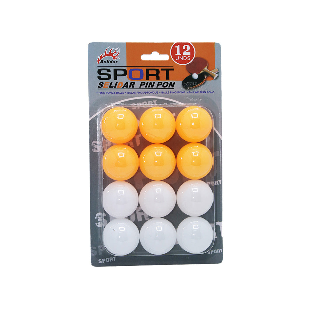 Toys Table Tennis Ball 12Pc Selidar