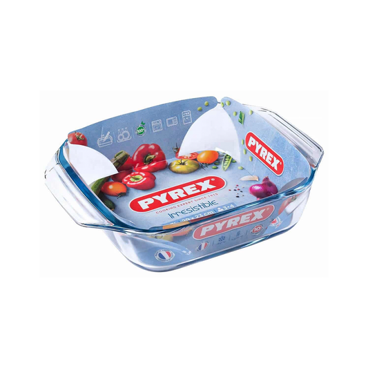 Pyrex Roaster Square 2.3Lt 29X23Cm