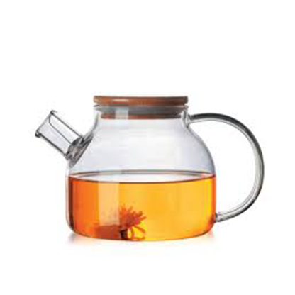 Glass Jug Embossed 1L