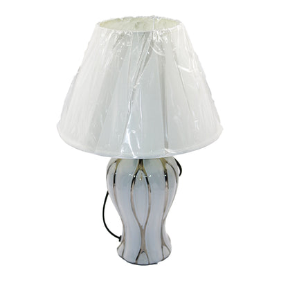 Lamp Shade & Base 14Cm Ceramic Fancy