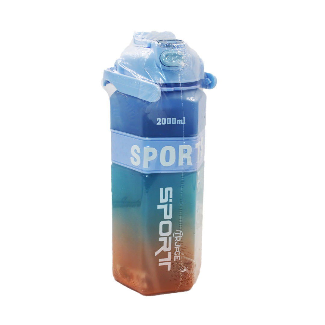 Water Bottle 3Pc 24Cm Sports Hex