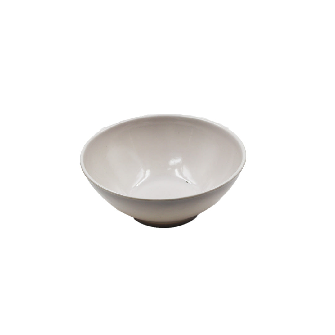 Melamine   Bowl 11X5.5Cm Plain Whtie Tti