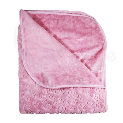 Blanket Mink  Embossed Baby