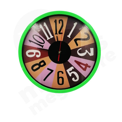 Clock Image 30Cmx4Cm Round Assorted  Prints