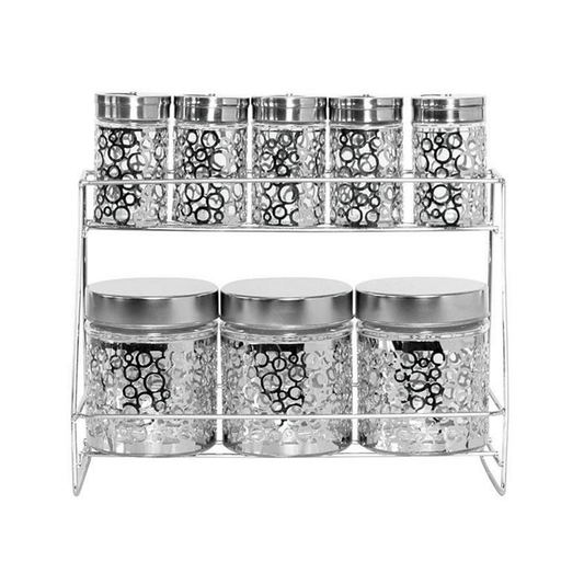 Storage Jar Set 8Pc With Rack Royal Home