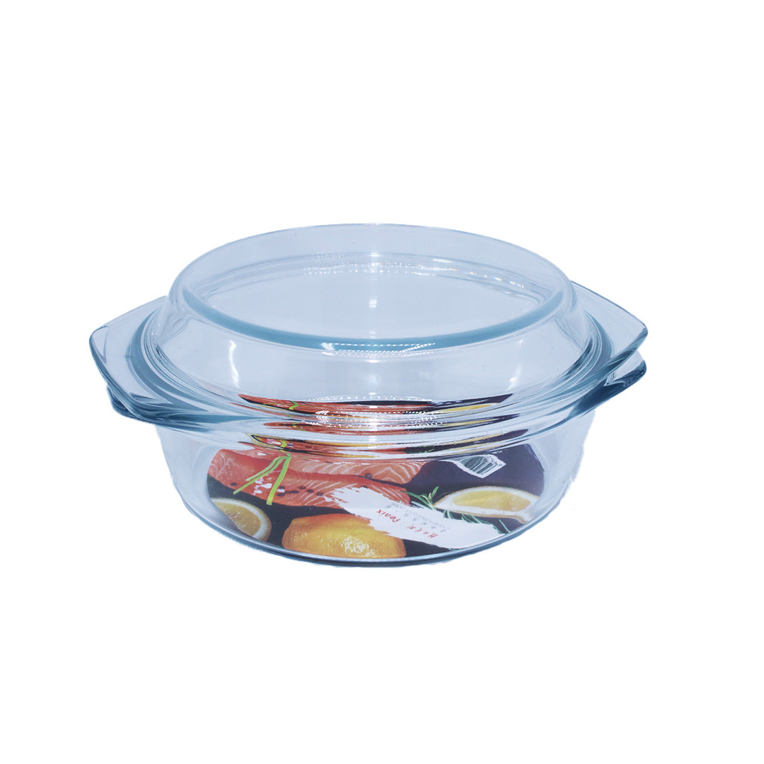 Baking Dish 0.65L Round Tempered Glass