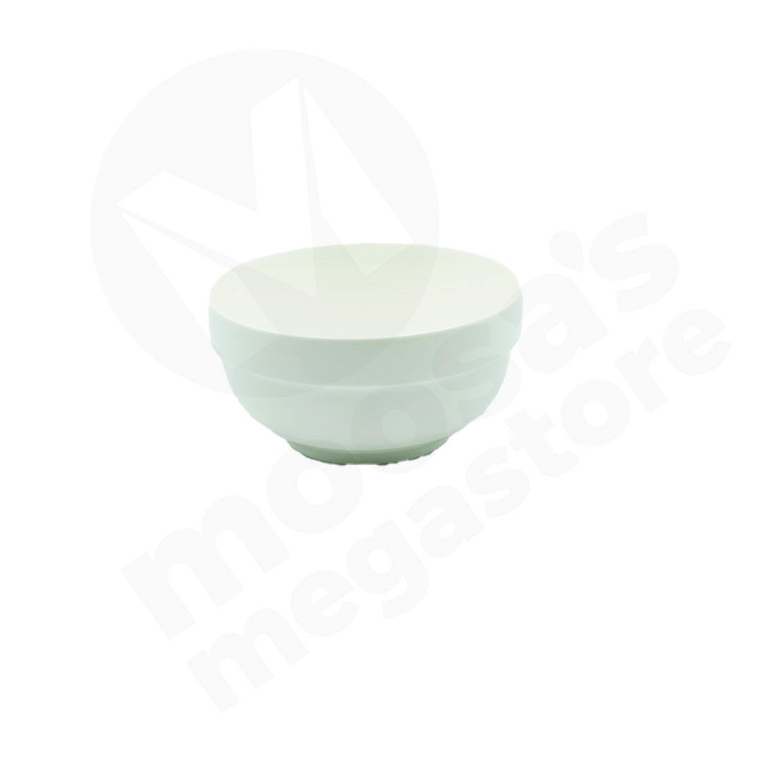 Bowl 12Cm White With Lip  Footed