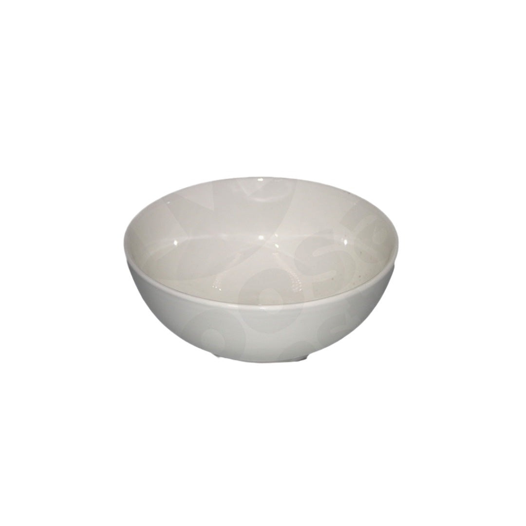 Bowl 20X8Cm White Footed