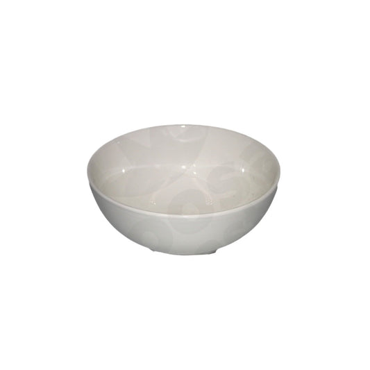 Bowl 20X8Cm White Footed