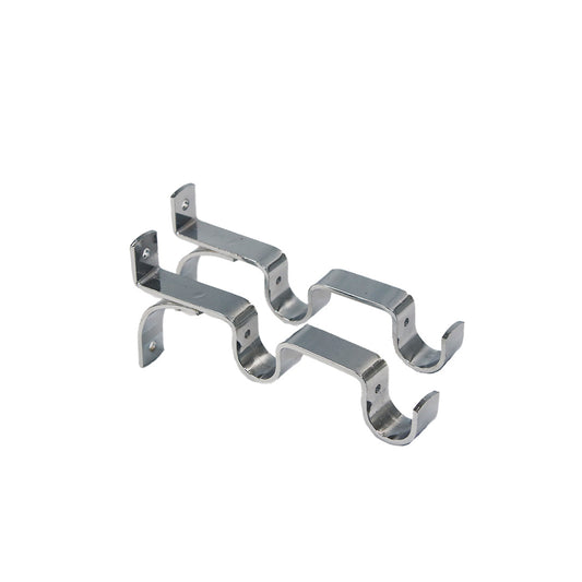 Bracket 25/25 Chrome Alpha 2Pc