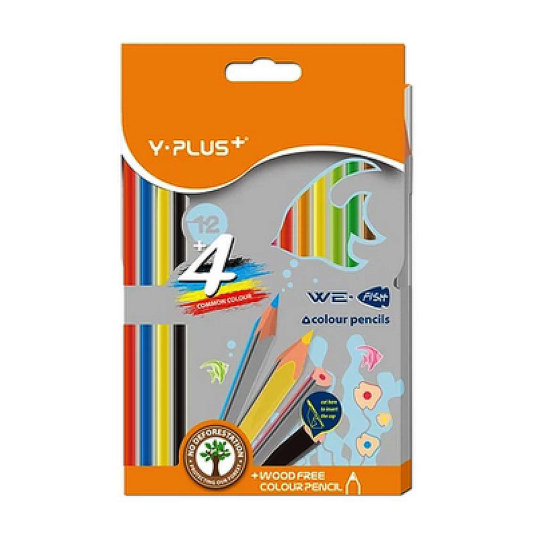 Colour Pencil 12Pc Tri Y Plus