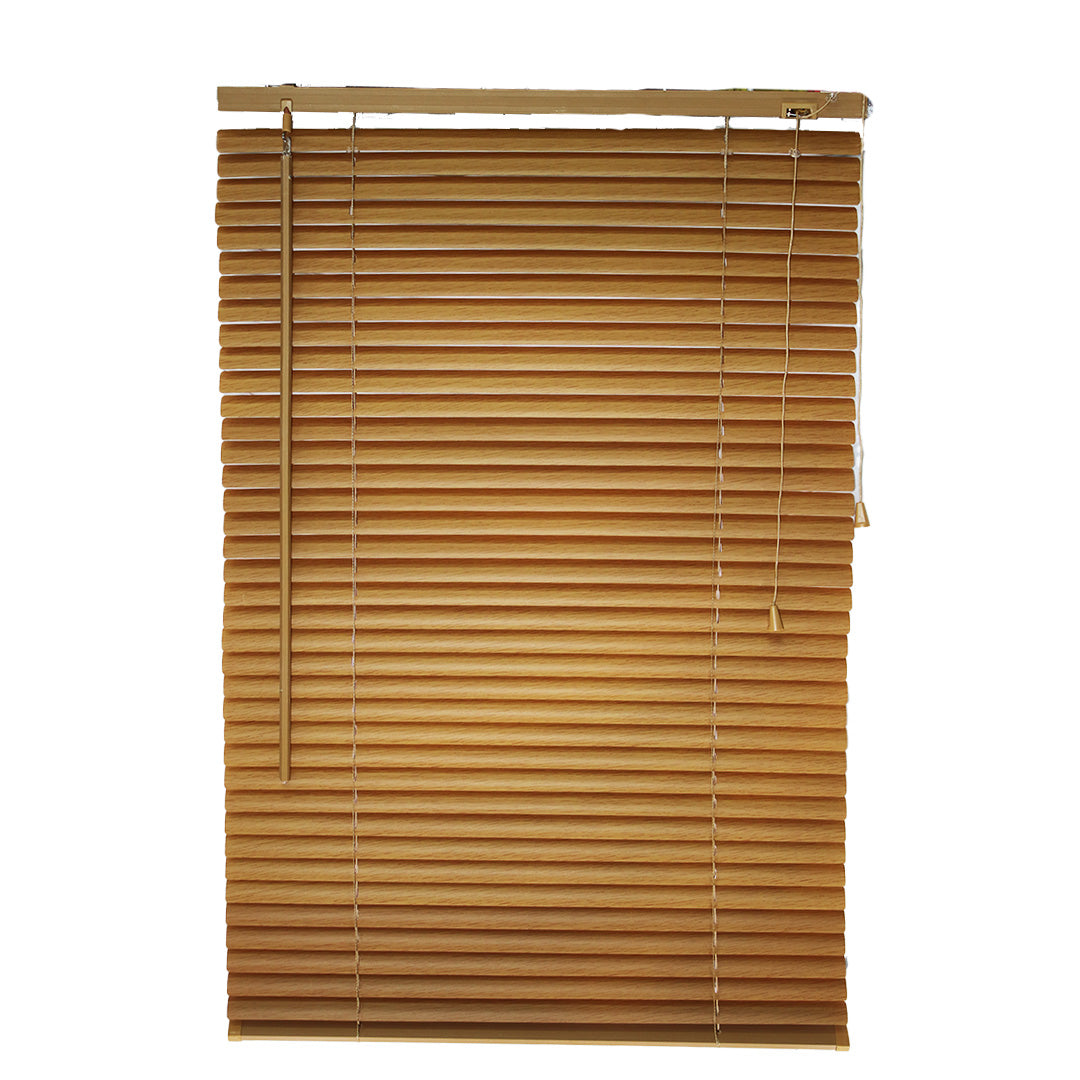 Blinds Pvc Woodgrain 60X90Cm H/Star