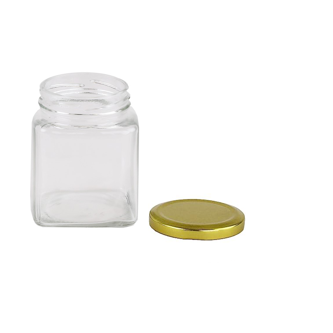 Jar Honey 200Ml Square Tti