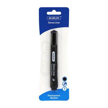 Marlin Marker Permanent Black Chisel Ti