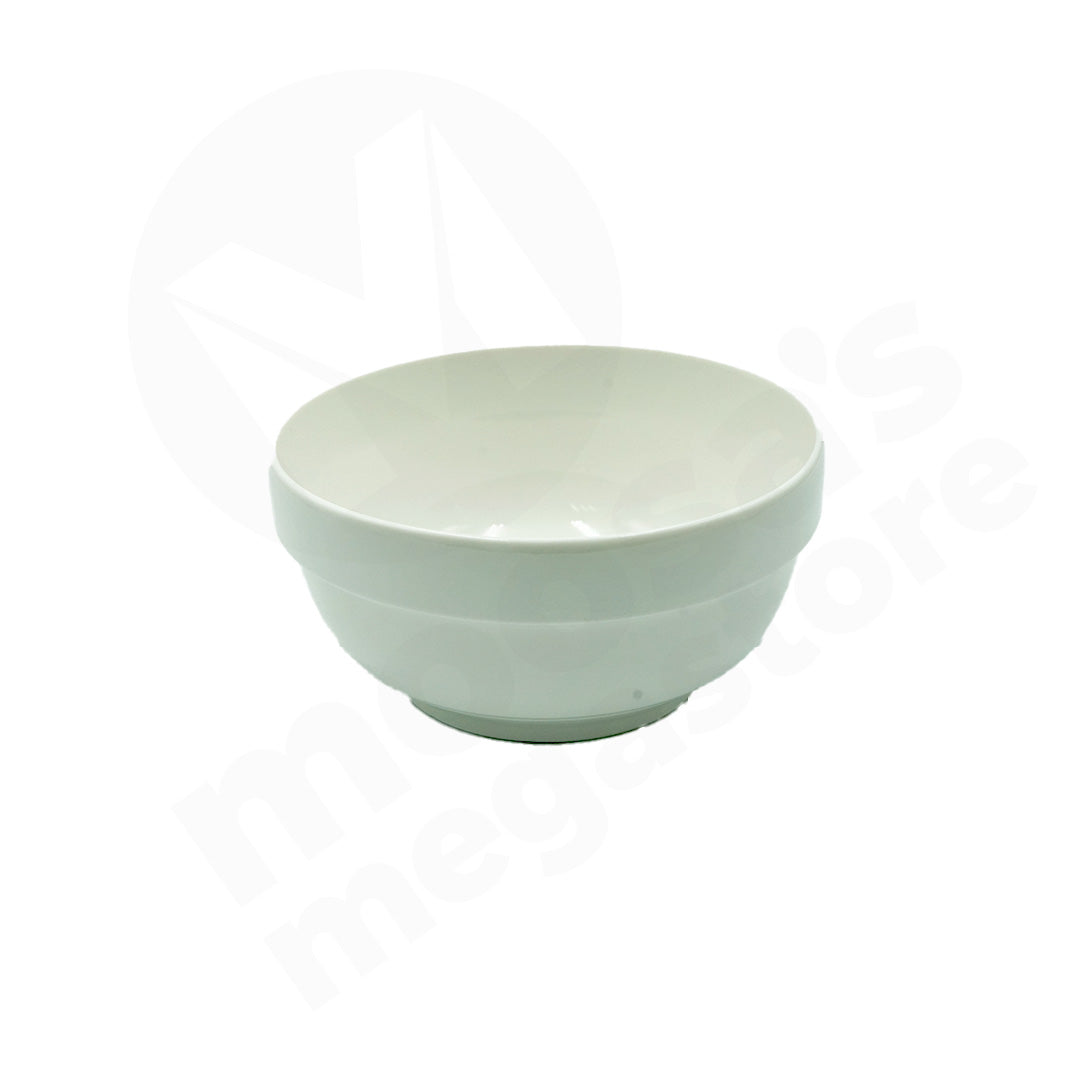 Bowl 15.5X7Cm White Footed