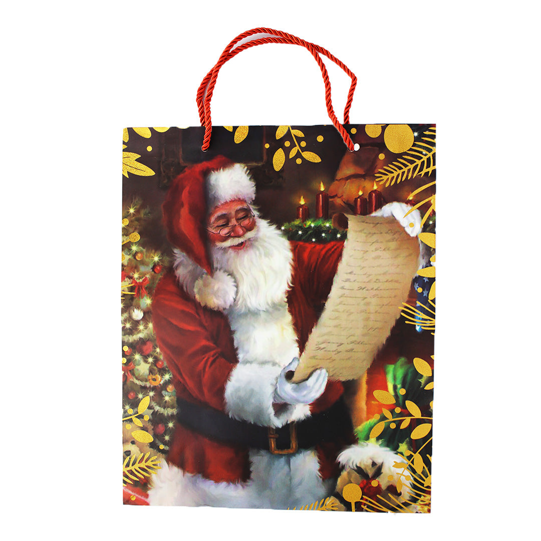 Gift Bag 32X26X10Cm X-Mas