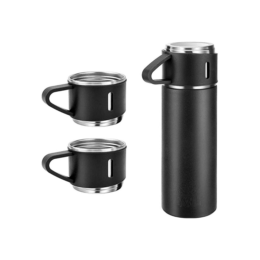 Flask Vaccum 500Ml With 3Cups In Gift Bag