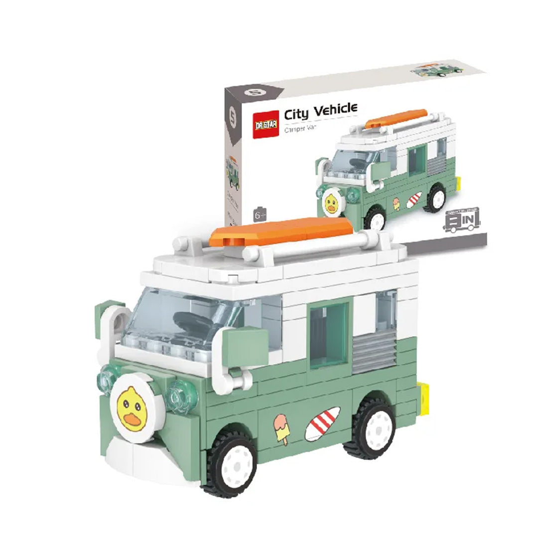 Toys Blocks 102Pc City Vehicle 758A