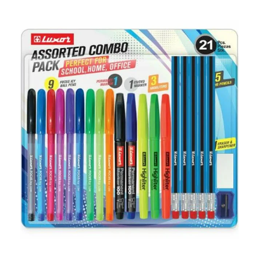 Luxor 21Pc Combo Pen Set