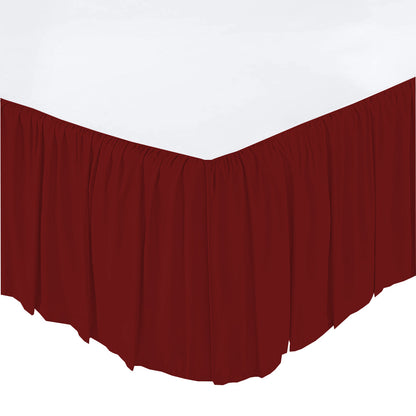 Night Frill Single  Burgundy  Richmont