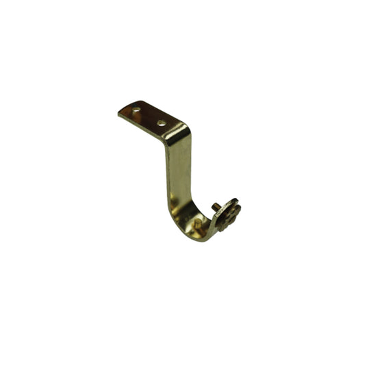 Bracket Ceiling 25Mm Brass 2Pk