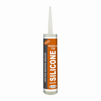 Nasca Silicon Shower Sealant 260Ml  Black