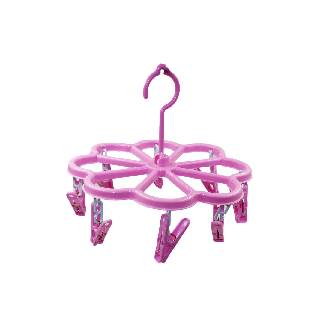 Peg Hanger 8 Pegs 23Cm Flower