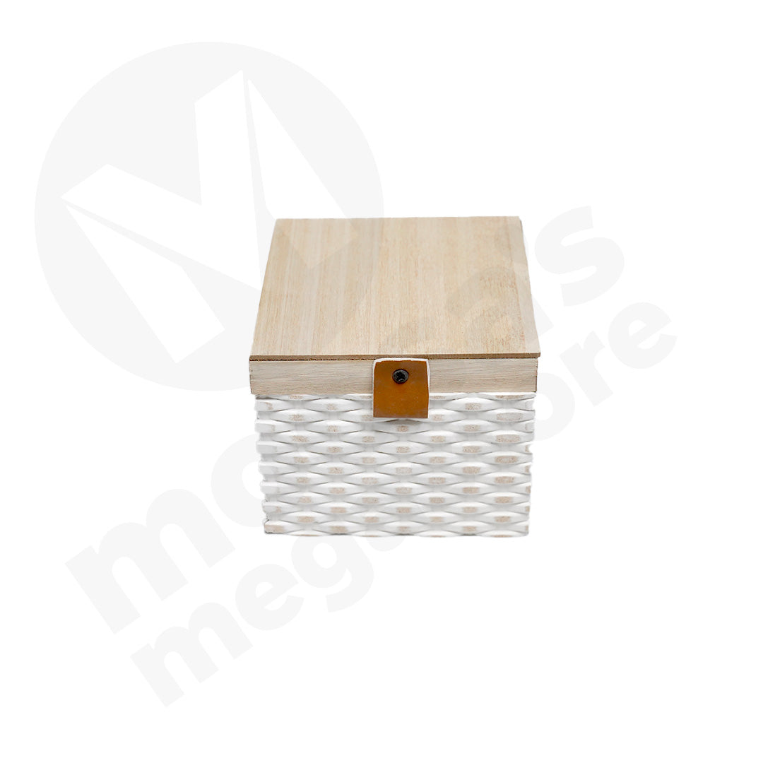 Jewel Box 12X15X15Cm Wooden