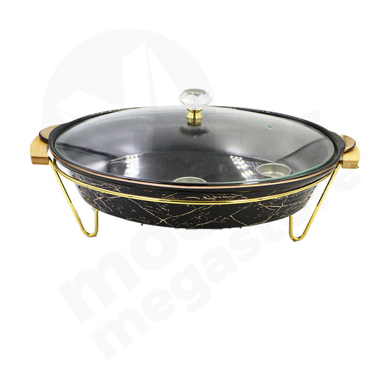 Soup Toureen 36X27Cm Oval With Burner Stand