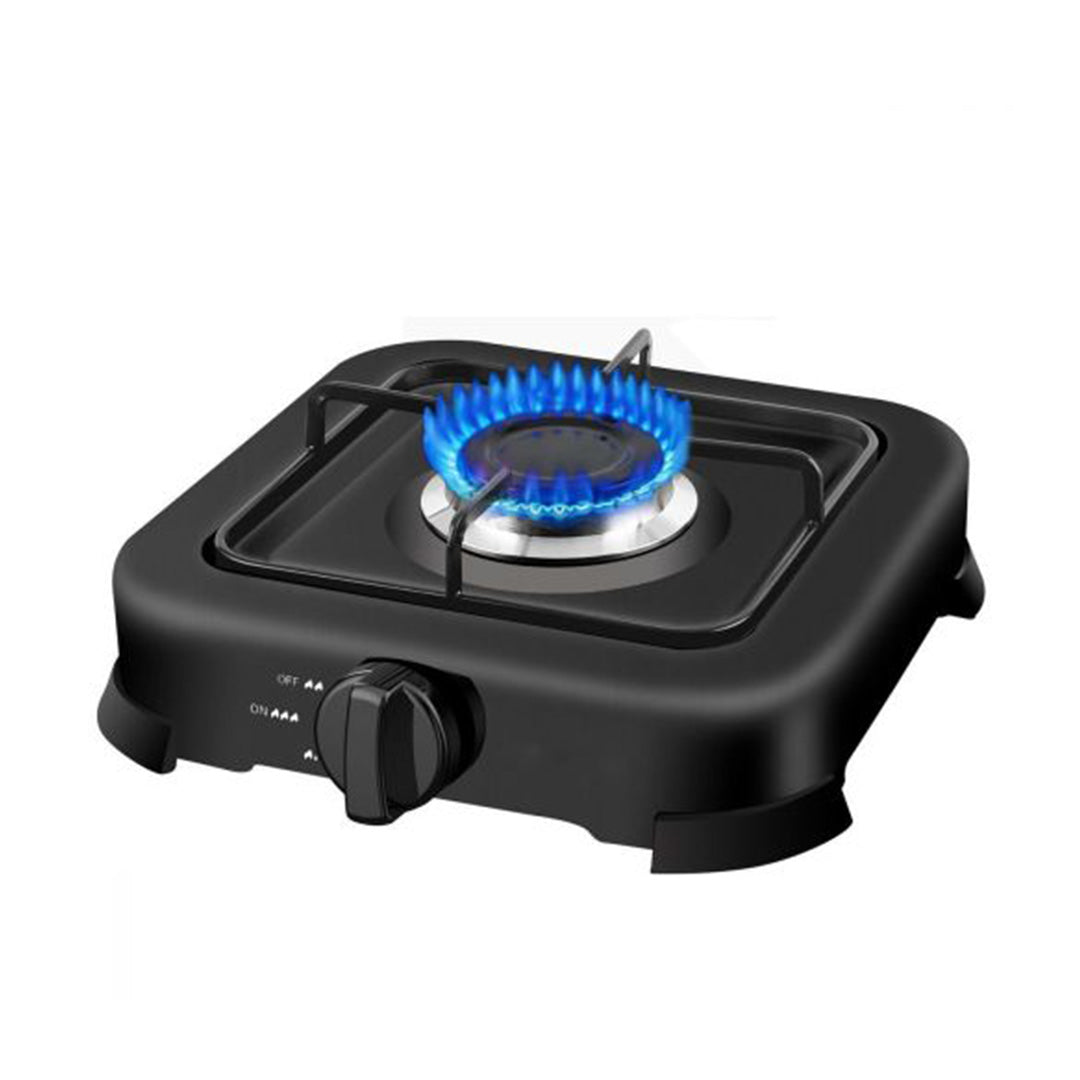 Gas Stove 1 Plate Black Enamel Aruif