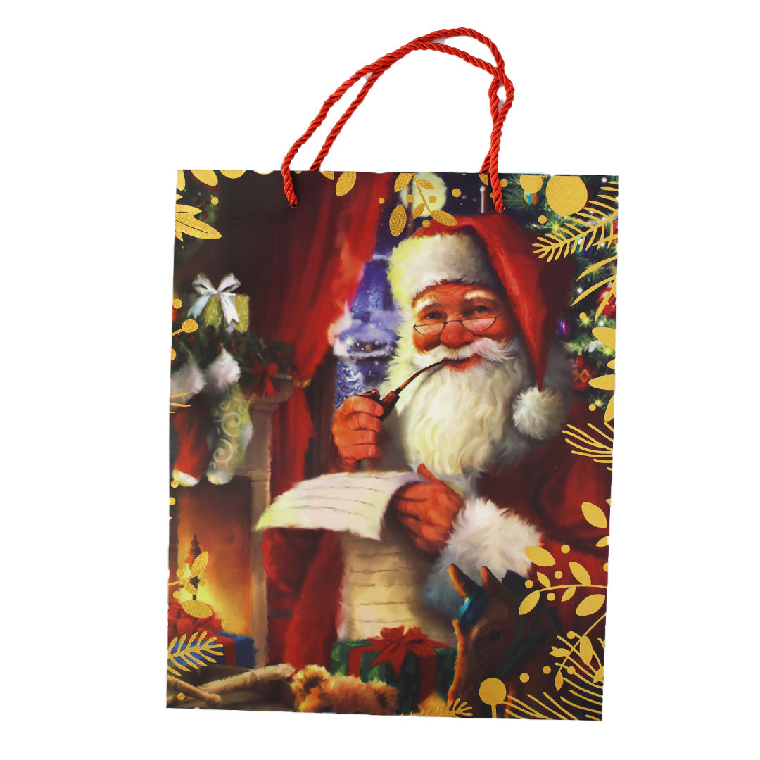 Gift Bag 32X26X10Cm X-Mas