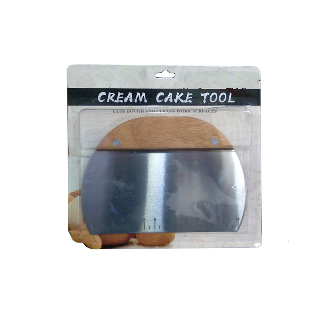 Bakeware Scraper 11X16Cm Wooden Handle