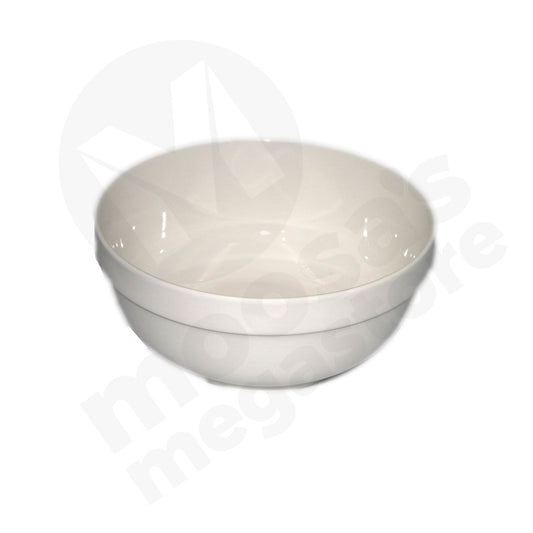 Bowl 20Cm White With  Footed