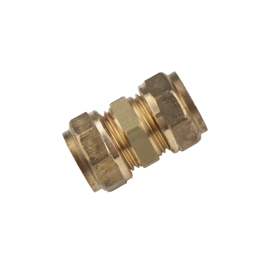 Coupler Straight 22Mm Brass Loose