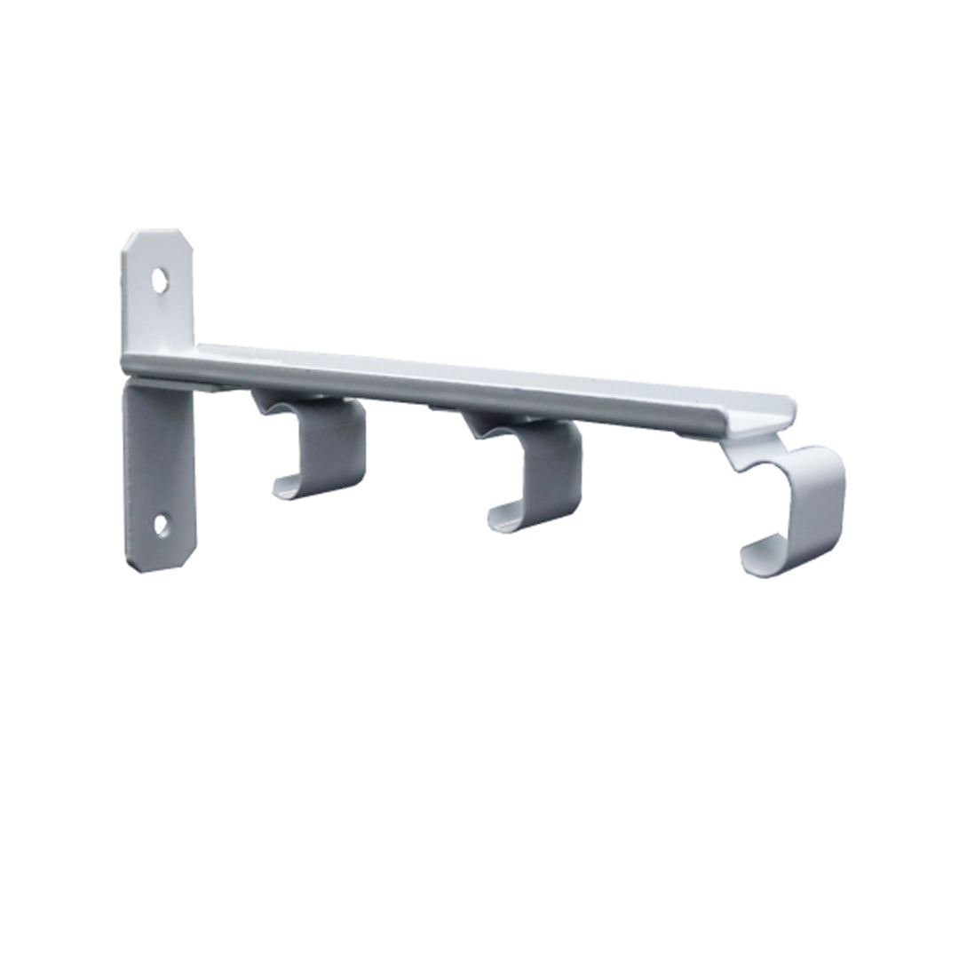 Bracket  Triple 'C' Metal White