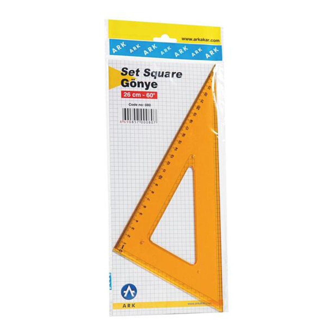 Nova Set Square 26Cm 60Deg