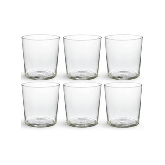 Tumbler 6Pc Whiskey Plastic C3 250Ml