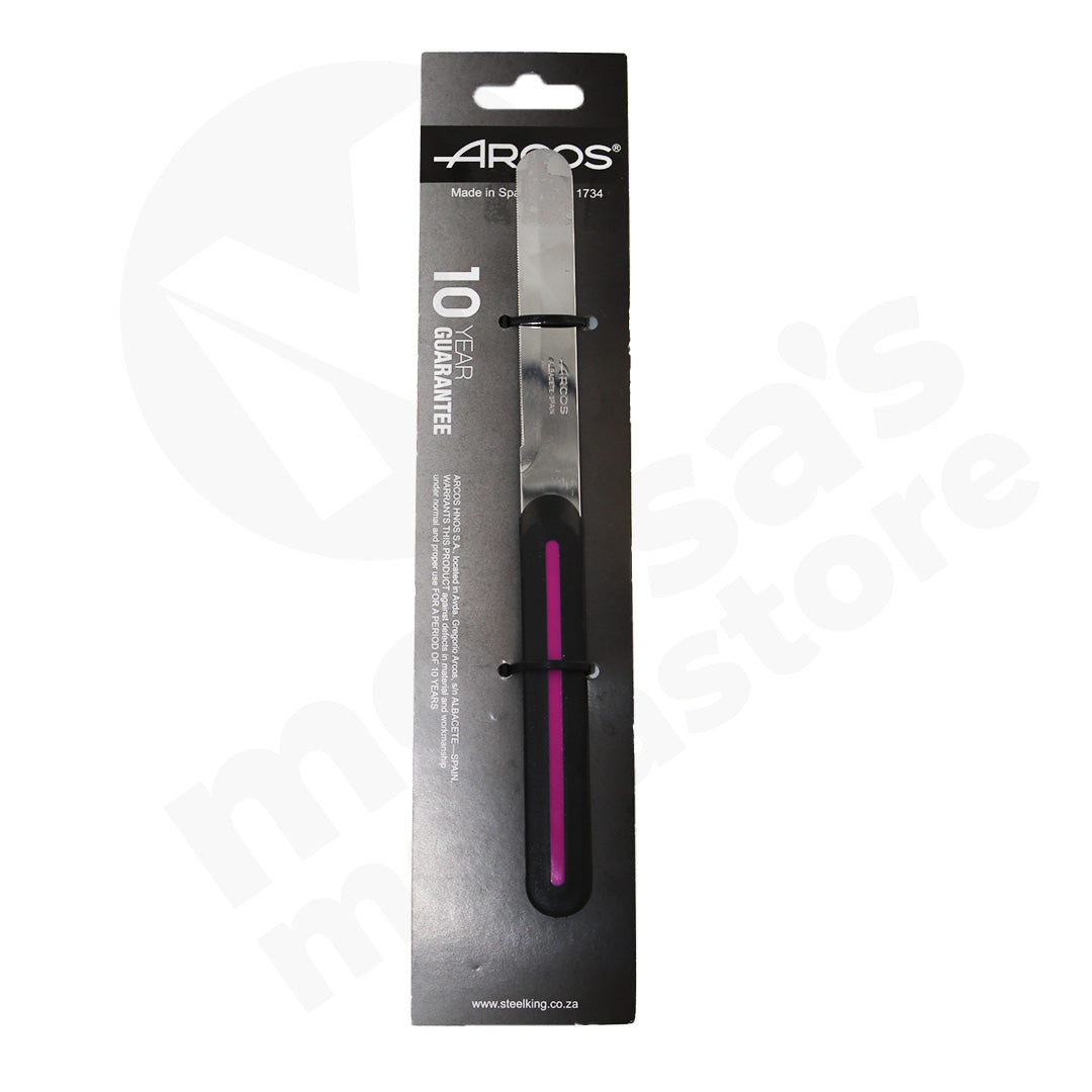 Utility Knife 100 Fuchsia Arcos Carded