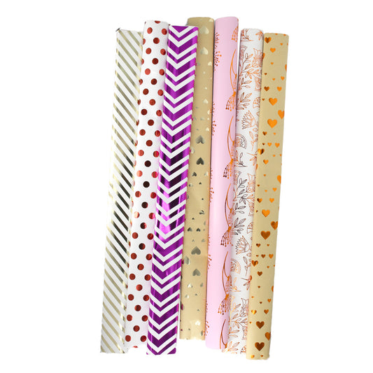 Gift Wrap 53X75Cm Metalic Assorted  L Range