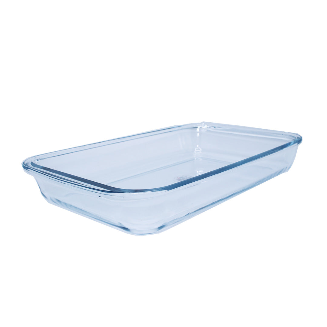 Baking Tray 2.2L Glass Borosilicate Red Cherry