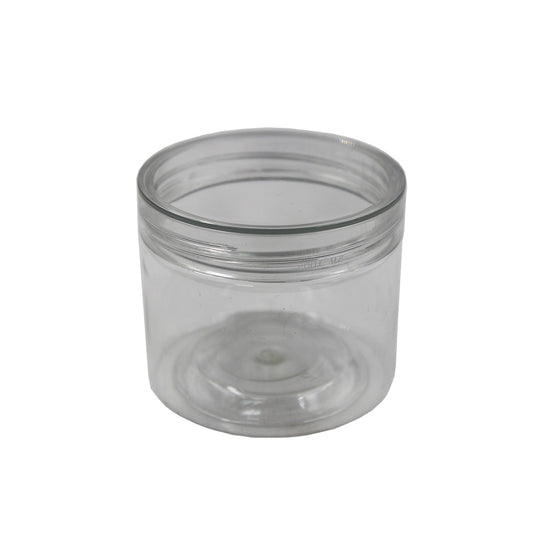 Jar 5.5X6.5Cm Clear Plastic