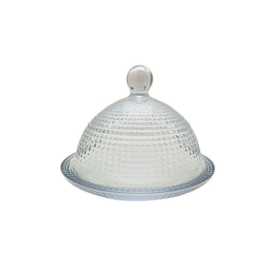 Butter Dish 14Cm Round Dome Lid Venice