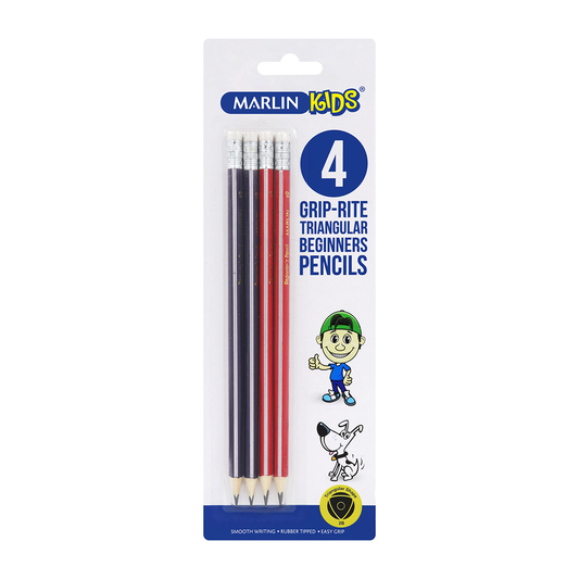 Marlin Pencil 4Pc Tri Grip Rite