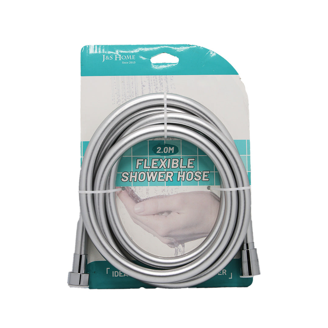 Shower Hose 2M Flexible Silver J&S Home