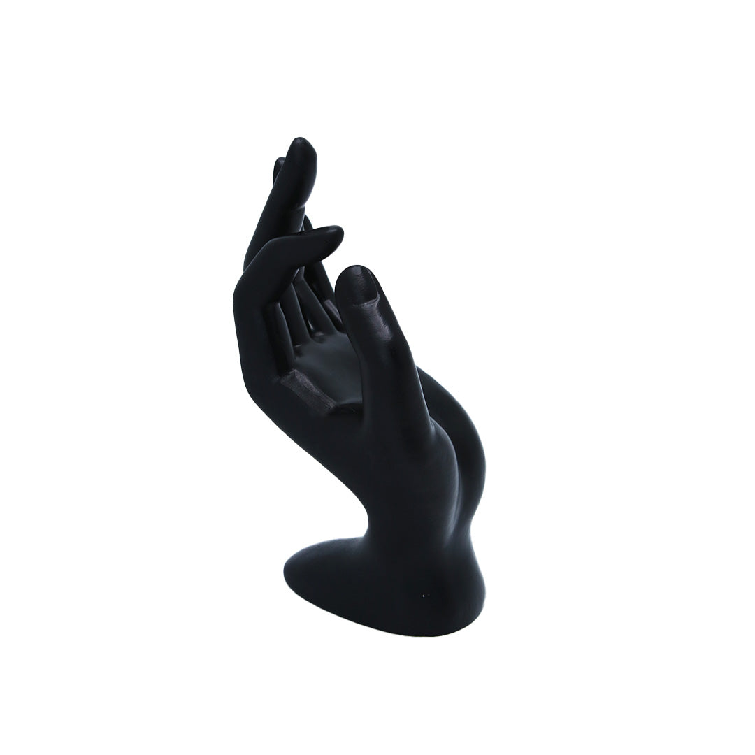 Jewel Holder 18M Hand Shape Black