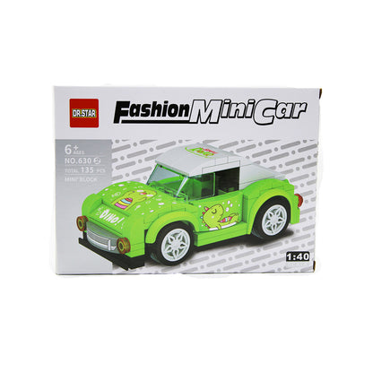 Toys Blocks 134Pc Fashion Mini Car