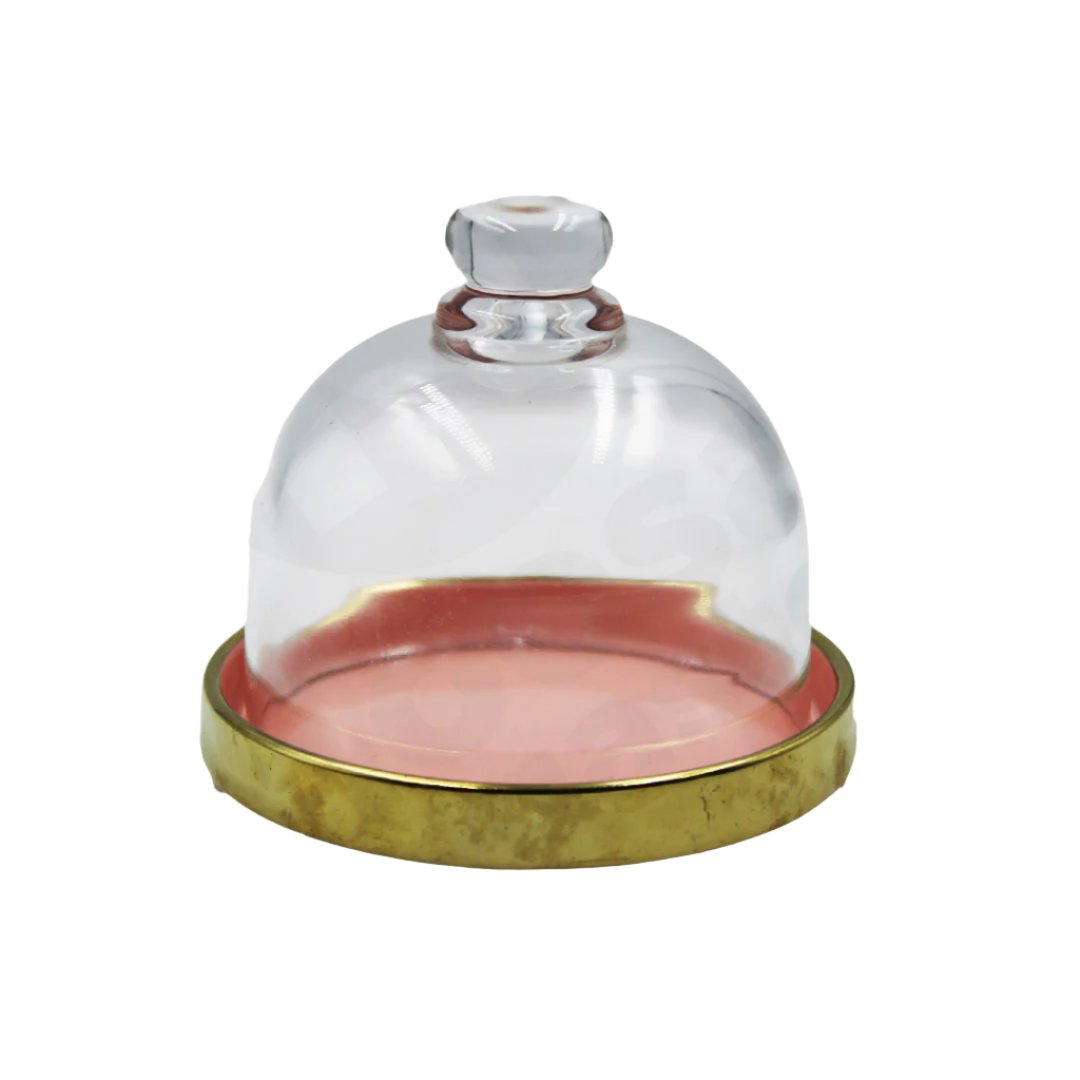 Cake Dome & Ceramic Base Set 11.5Cm